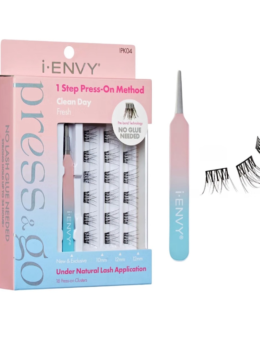 NEW i-envy 1 Step Press-On Lash Clusters